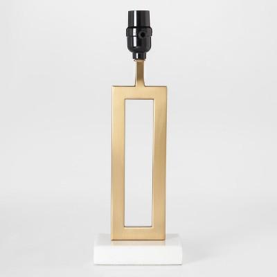 Weston Window Small Lamp Base Brass - Project 62&#8482;