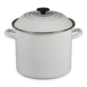 Le Creuset® 10 qt. Stock Pot in White