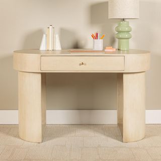 Mango Wood 1-Drawer Desk