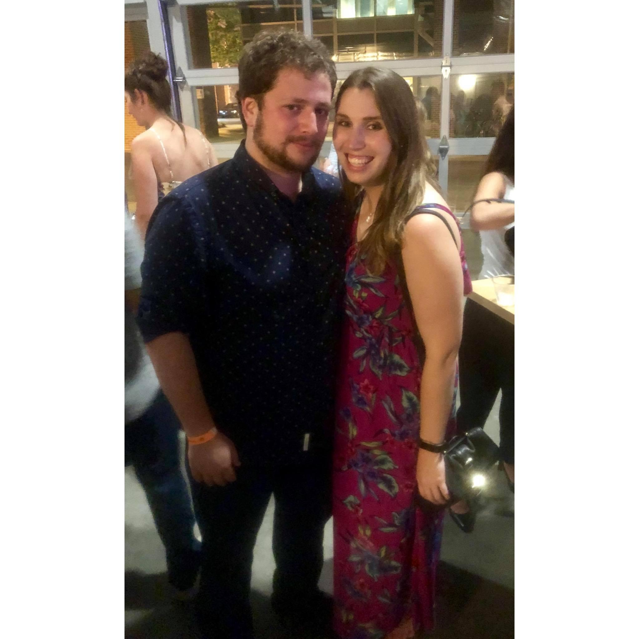 Our first picture together! August 2018