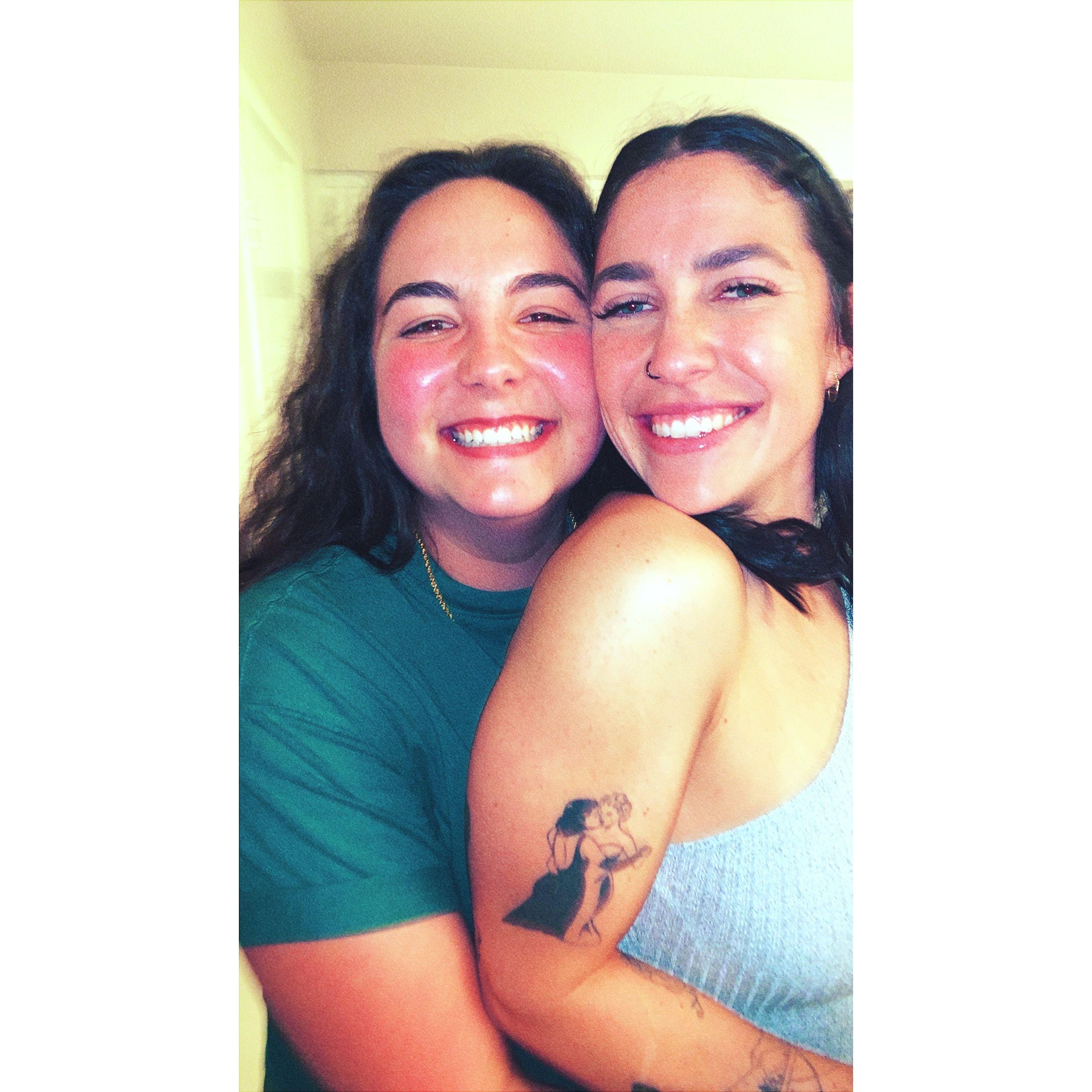 Our first picture together!