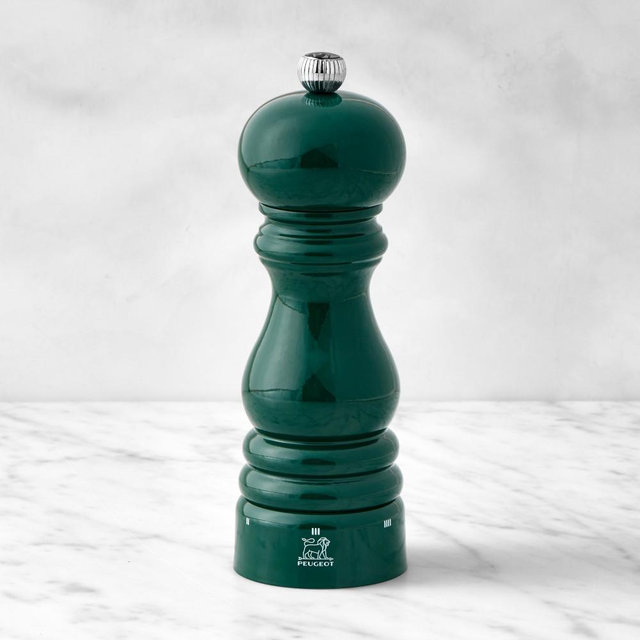 Peugeot Paris U Select Forest Green Lacquer Pepper Mill, 7"