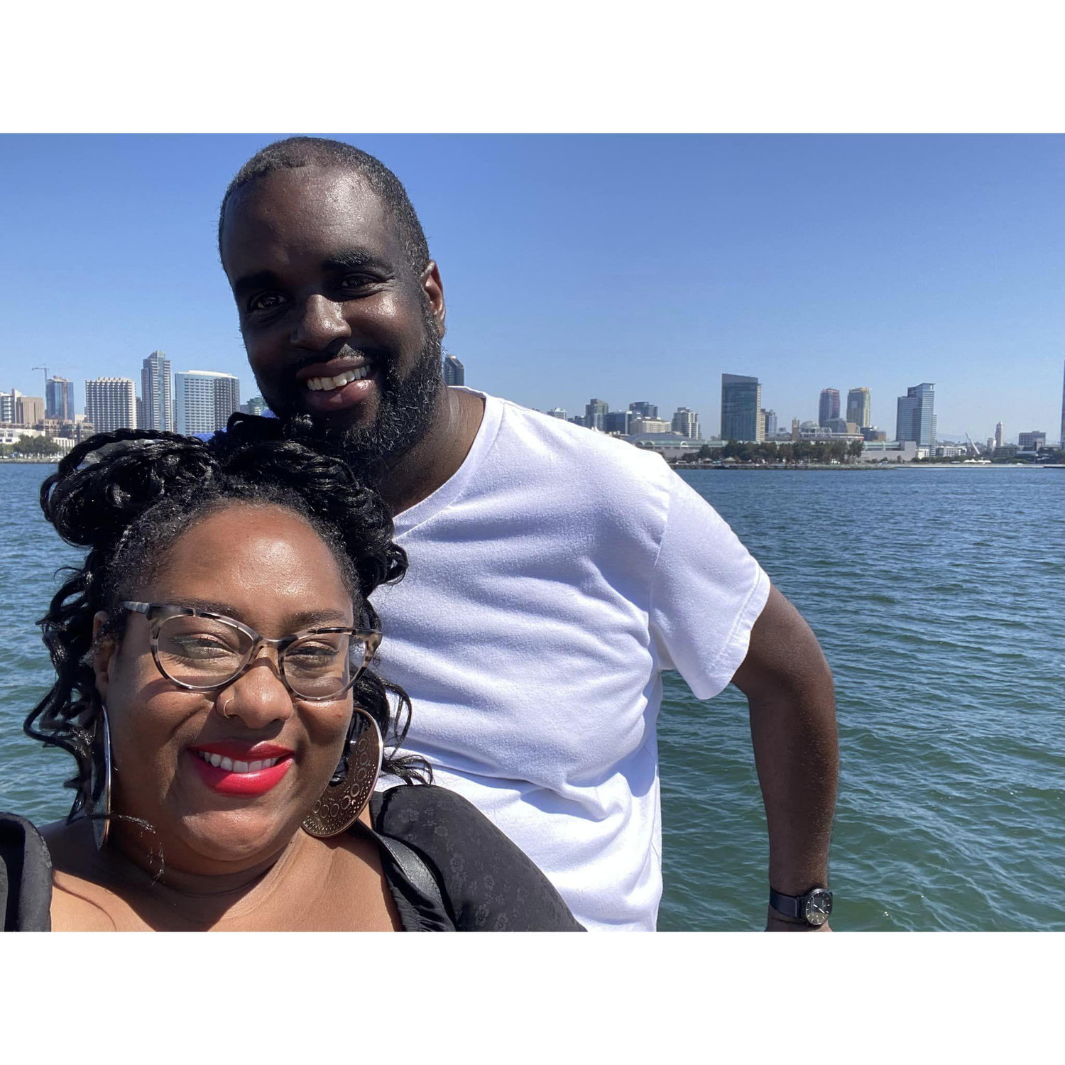 We took a first class, day trip to San Diego and ate fresh seafood by the ocean, visited a farmer's market and took an amazing boat ride to a nearby beach.