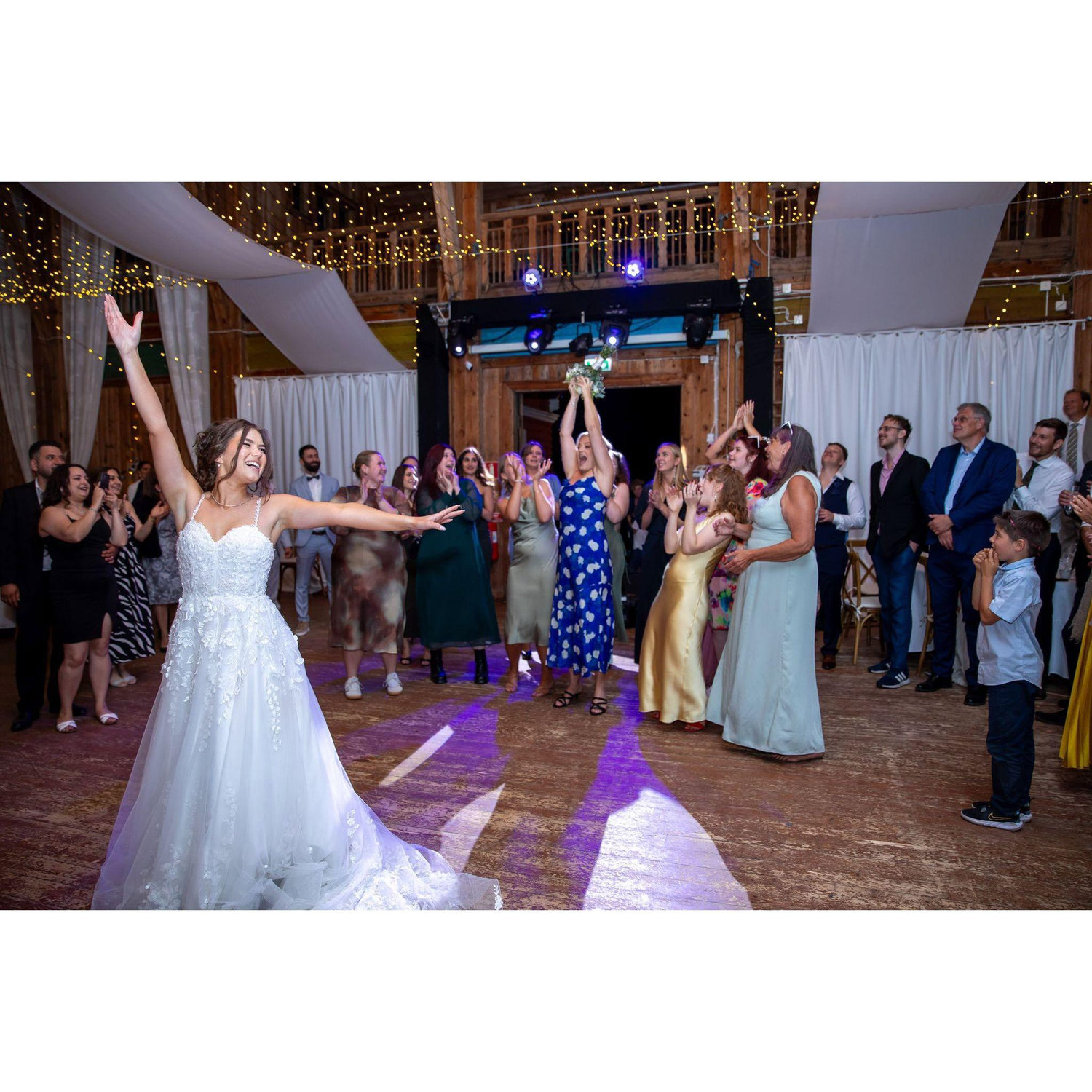 Denise caught the bouquet at a wedding in the summer 2024. 3 months later we where engaged!