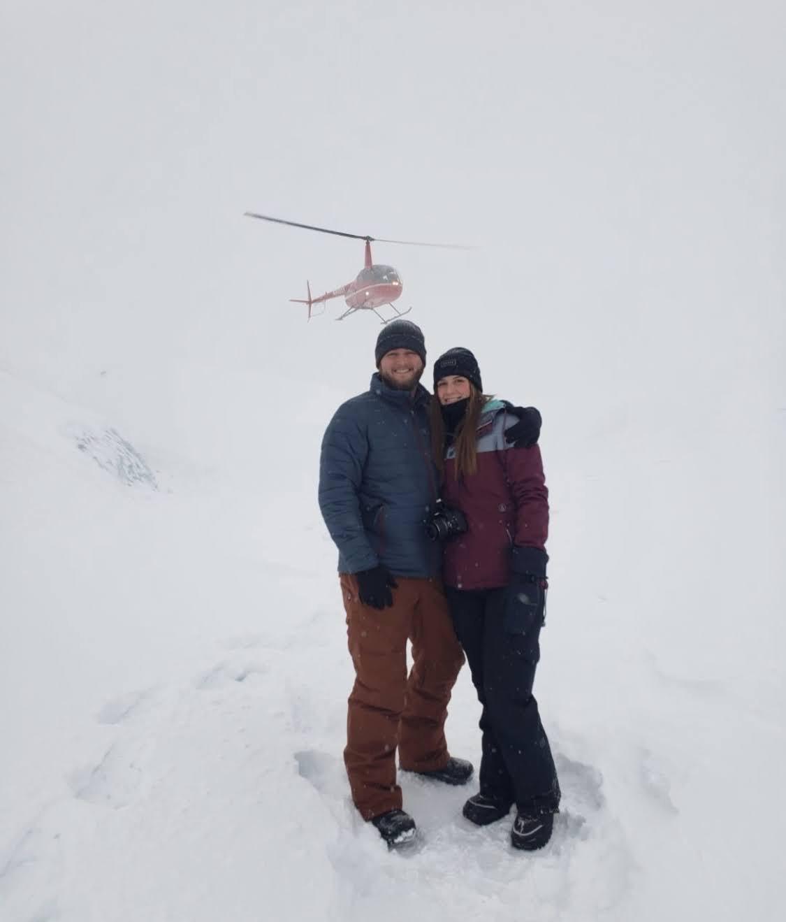 Tristan took me to Alaska for my birthday in 2021, he surprised me with a helicopter ride on a glacier. This was an amazing day!