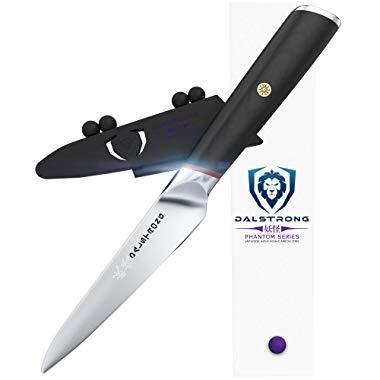 DALSTRONG Phantom Series - Japanese High-Carbon - AUS8 Steel - Sheath (4" Paring)
