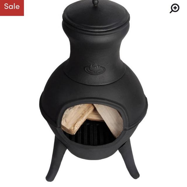 Cast iron Wood Burning Chiminea