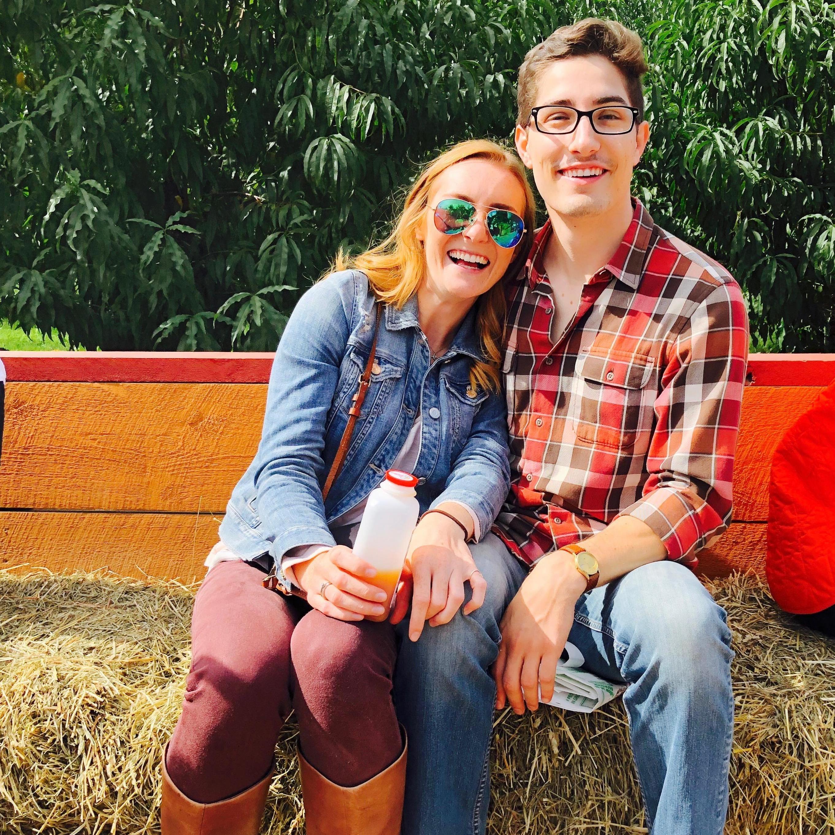 our first apple picking together, followed by some really good homemade apple pie