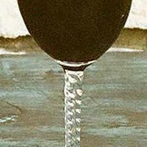 Stars & Longhorns Rope-Stemmed Wine Glasses - Set of 4