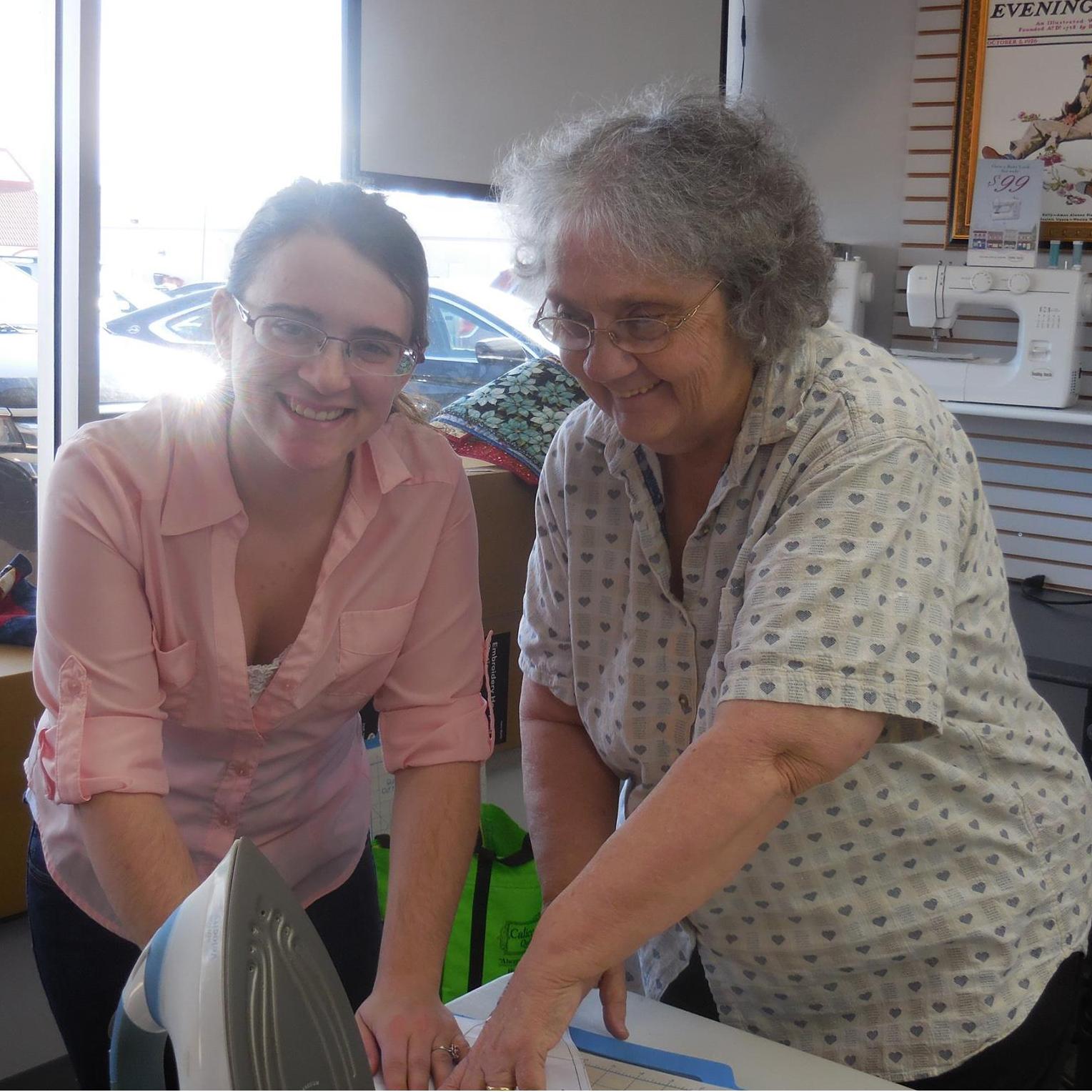 Thank you for sharing your love for sewing with
me Great Aunt Sally.