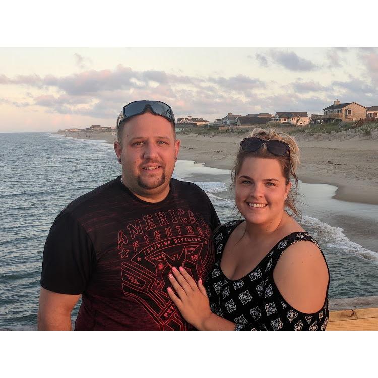 On the beaches of the Outer Banks