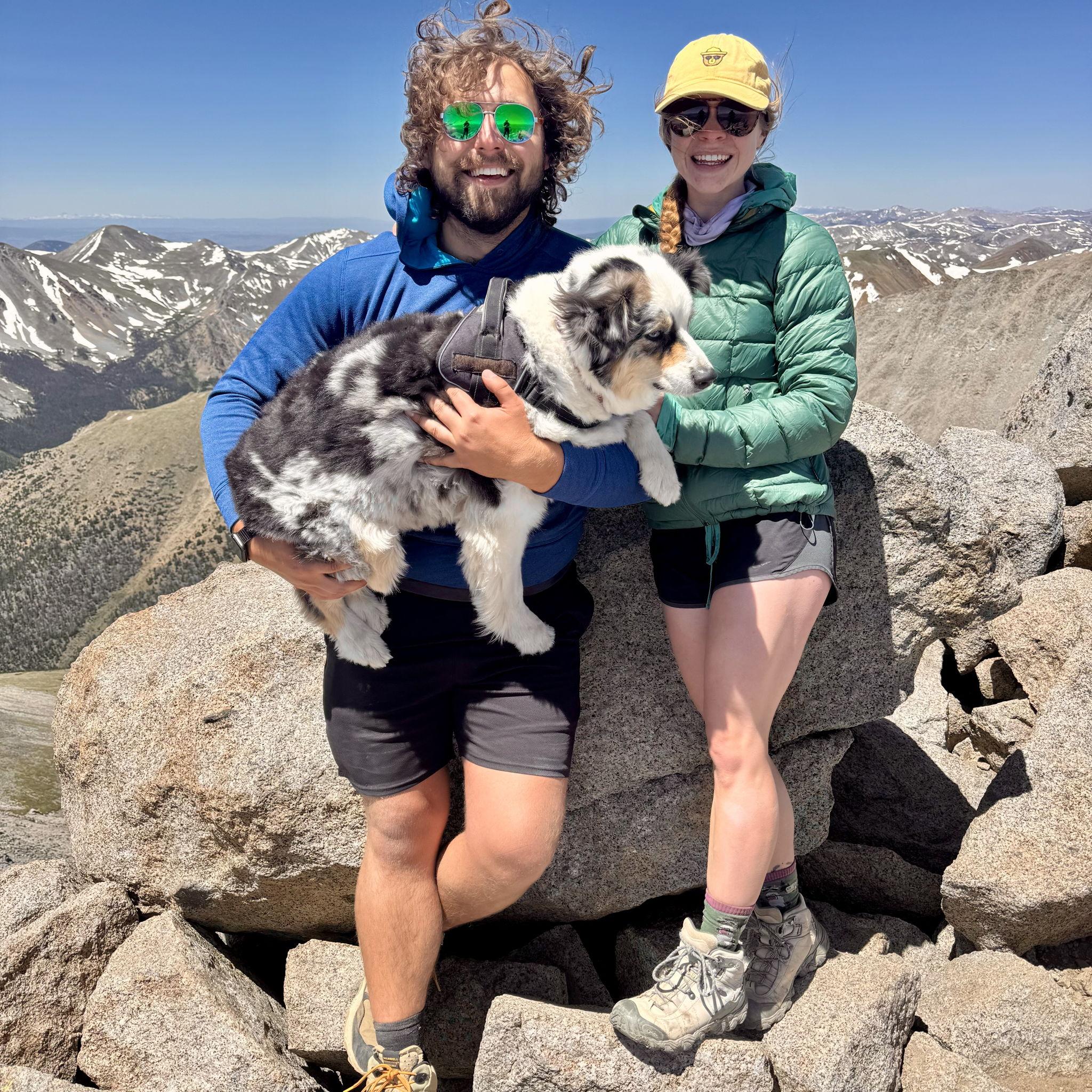 John and Azula's first 14er