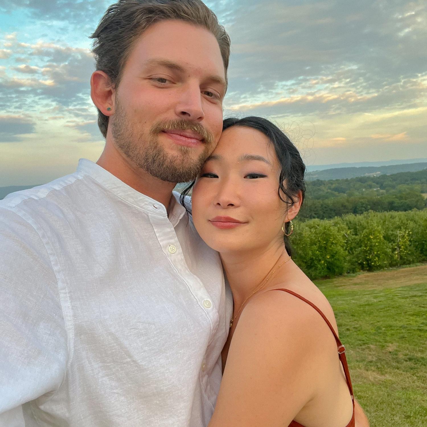 Taken from one of our dear friend's wedding in the summer.
