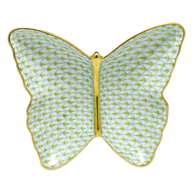 Herend Porcelain Butterfly Dish