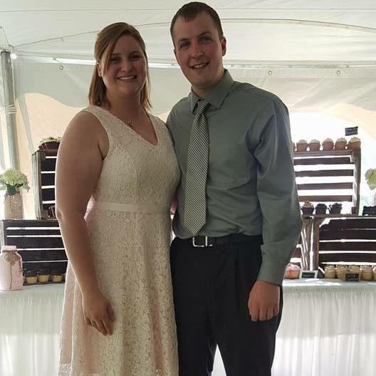 Us at Ashley's cousin Emilee and Ryan's wedding