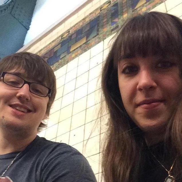 Waiting for the subway only a few days after moving to Brooklyn, September 2016.