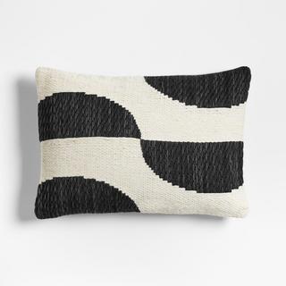 Modern Crescent Kilim Throw Pillow Cover
