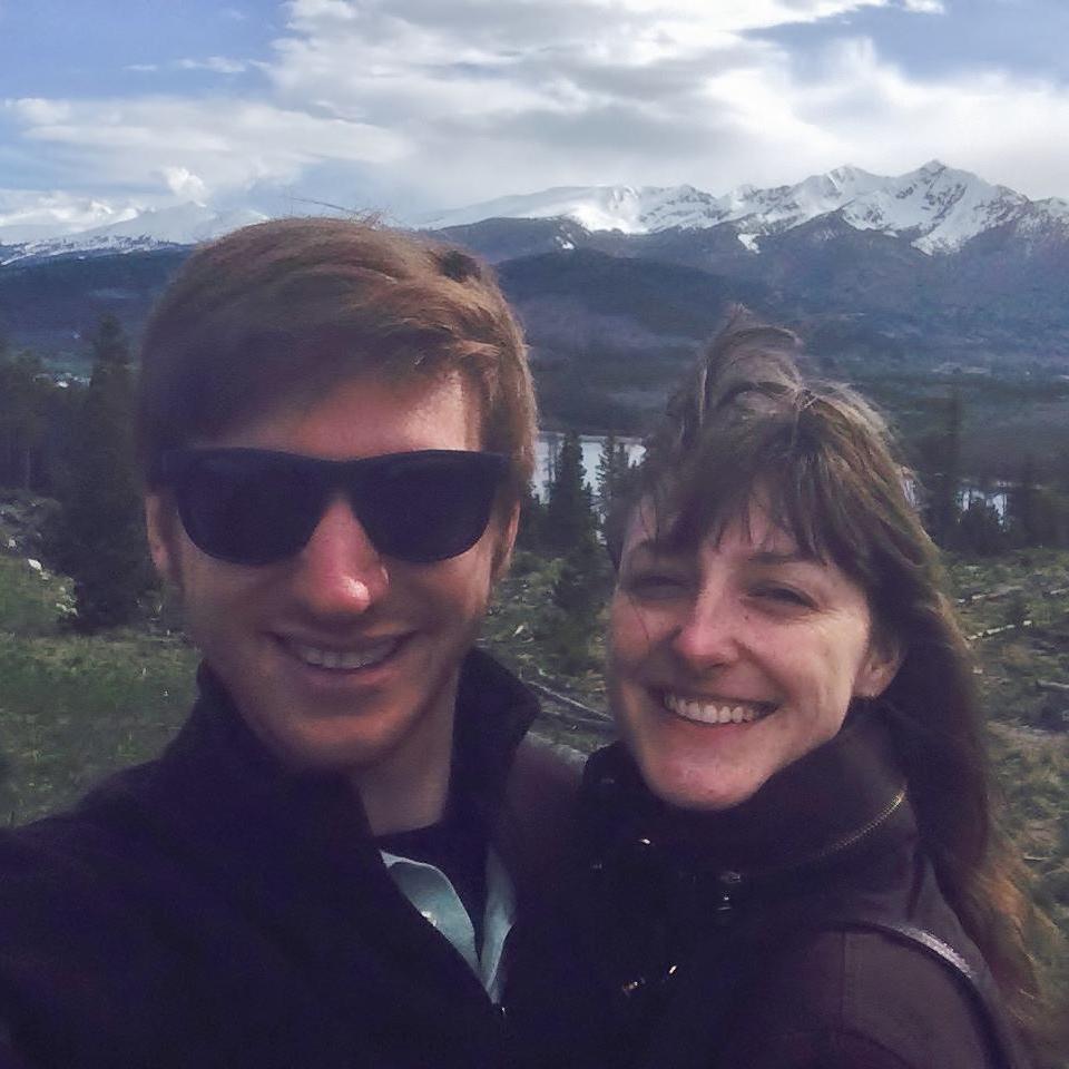Arriving in Breckenridge, CO for the National Repertory Orchestra - where we would first undertake the adventure of living together!