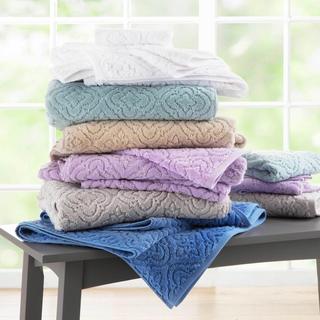 Medallion Textured 6-Piece Towel Set