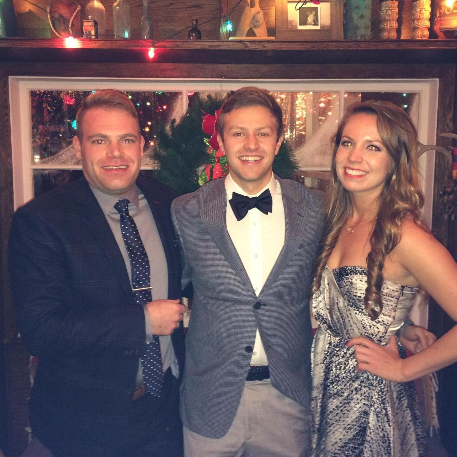 New Years Eve in LA with another groomsman - Mr. Joey Tuck.