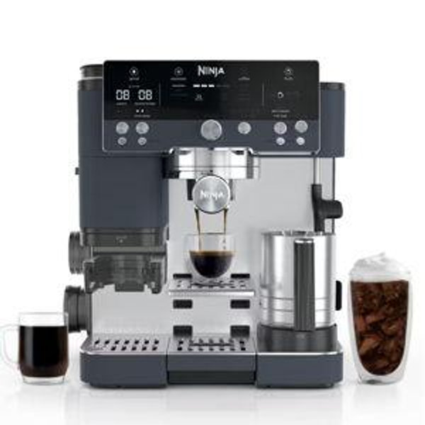 Ninja Luxe™ Café Premier 3-in-1 Espresso, Coffee & Cold Brew - Cyberspace | SharkNinja
