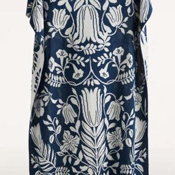 Kenia Cotton Knit Throw Blanket