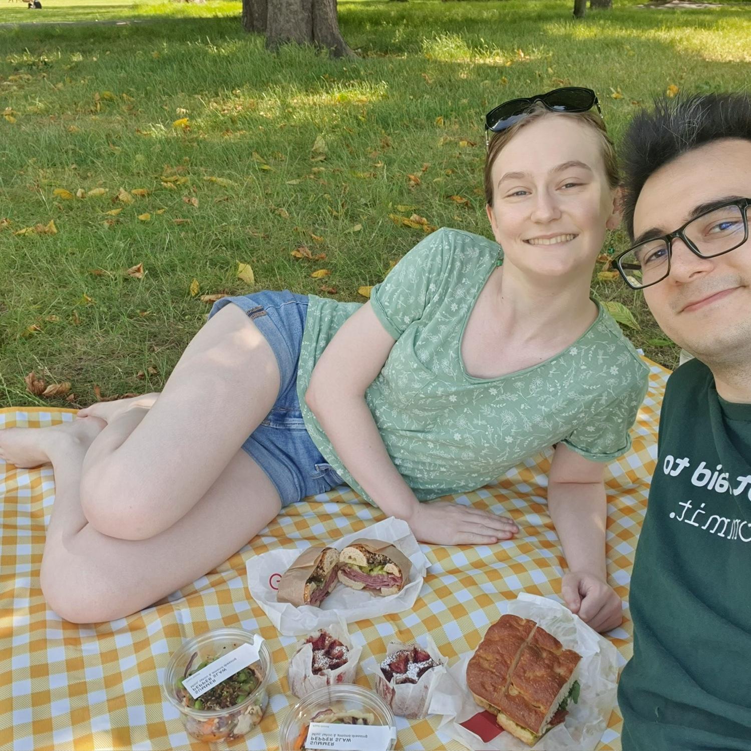 Picnic in the park - Victoria Park, London, England - June 2023