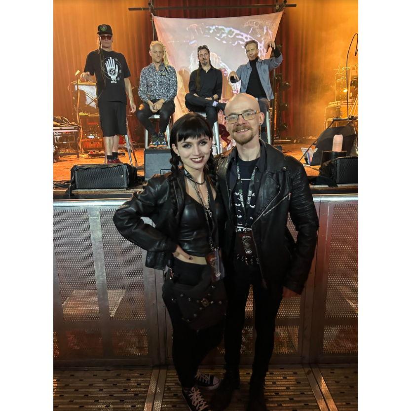 When we met Skinny Puppy