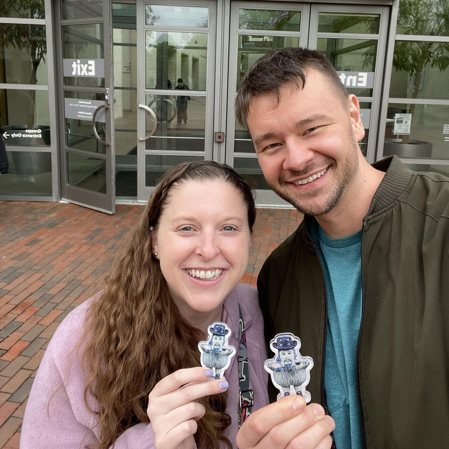 One of our first dates to the Peabody Essex Museum