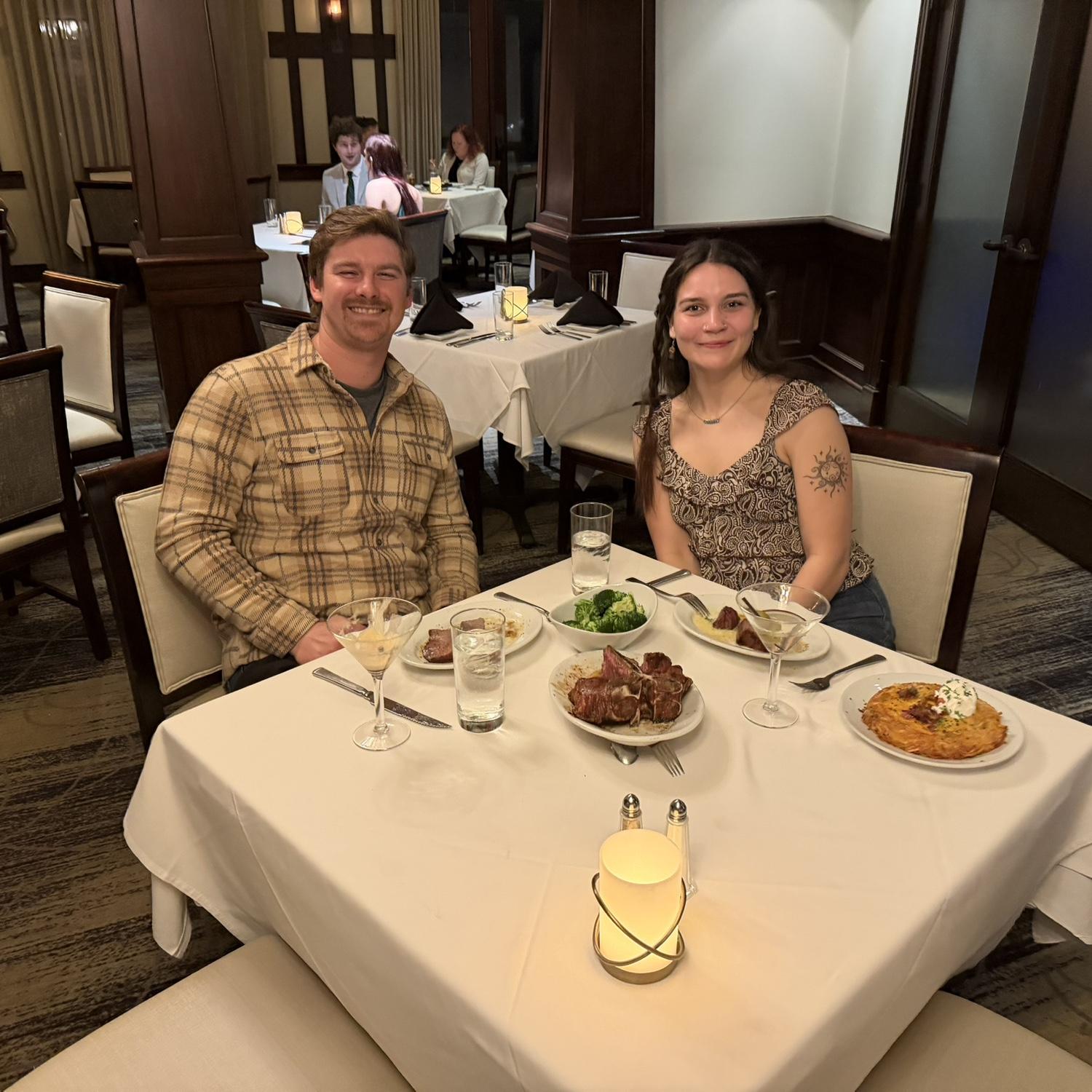 Zachs 25th birthday dinner