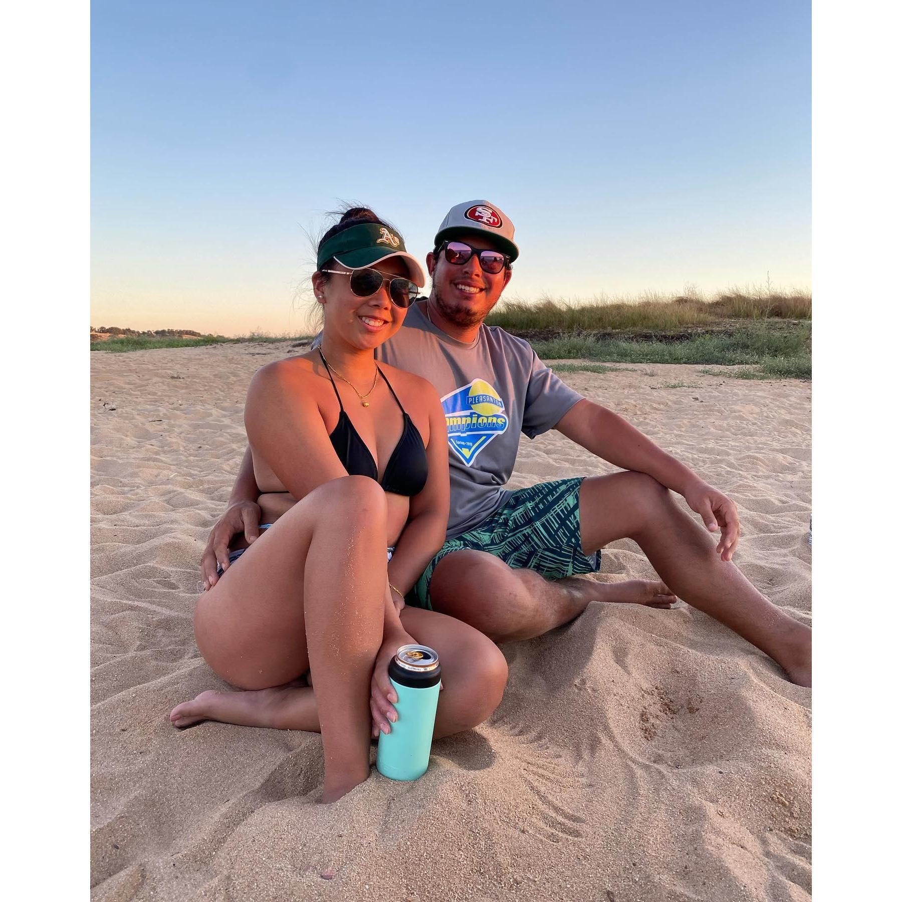 Spent Quarantine Outdoors - Lake Camanche - 2020