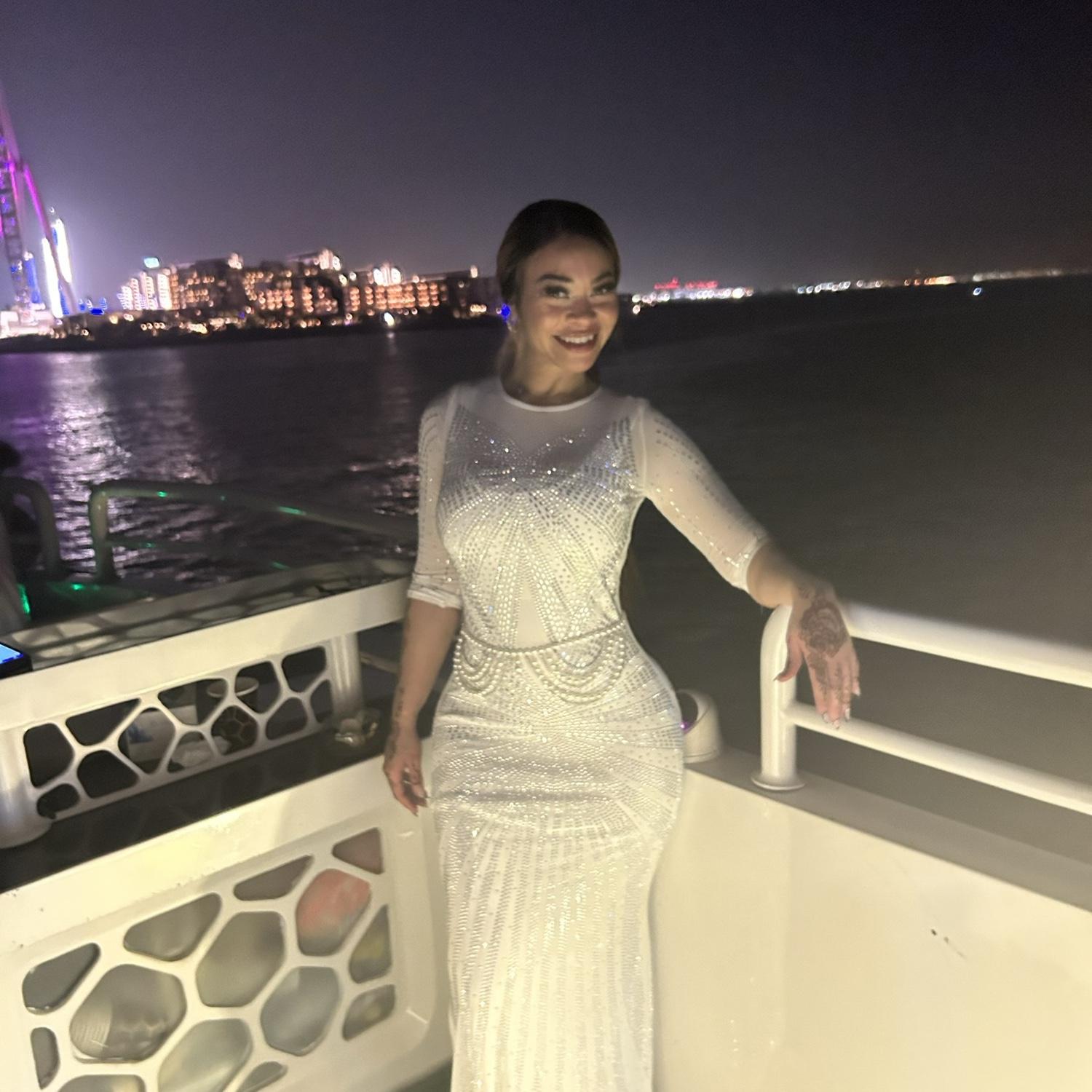 Dubai yacht party
