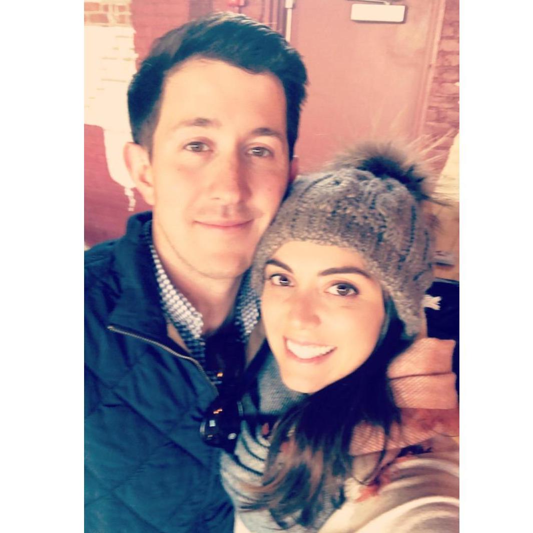 Our first trip together - Andrew surprised Rachel with a trip to Salem (one of her favorite places)