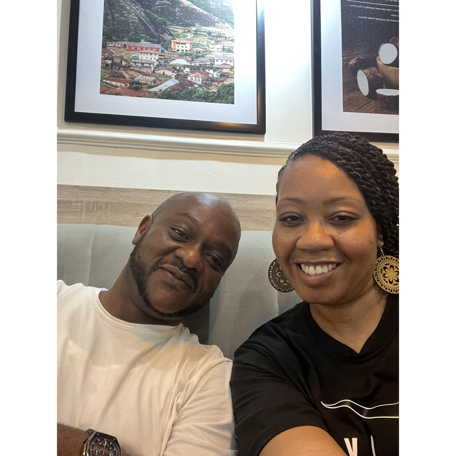 Always a fun time...at another restaurant in Lagos, Nigeria!