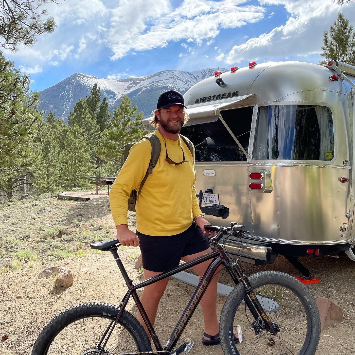 Chip moved out to Colorado and lived in an Airstream to be close to Ainsley!