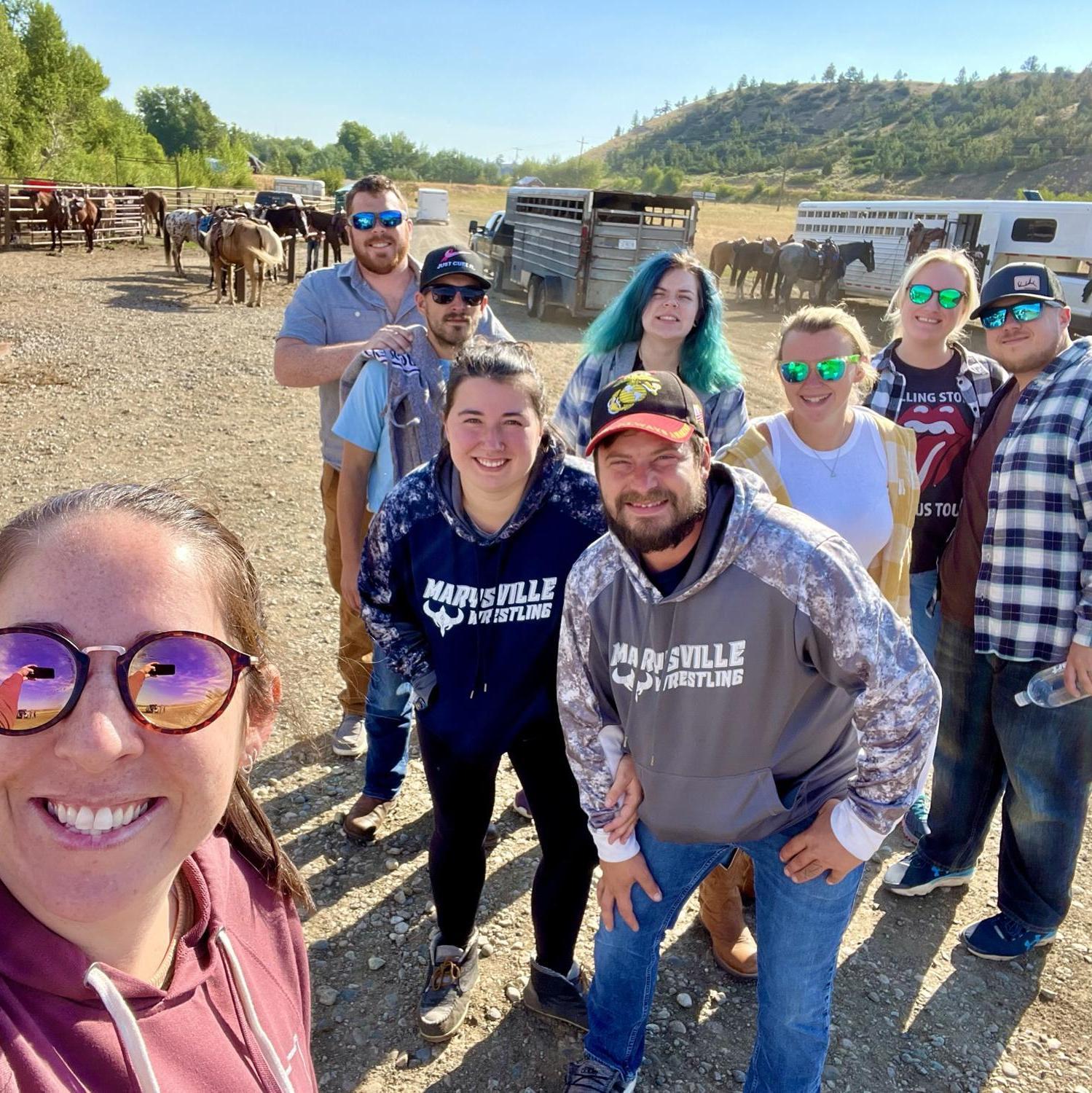 For Dalton's dirty 30 we gathered these legends and braved Montana.