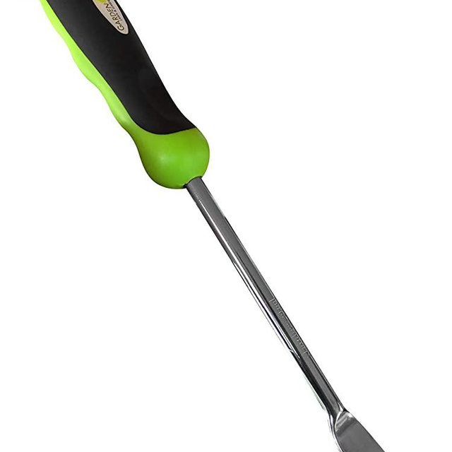 Garden Guru Dandelion Weeder Tool with Ergonomic Handle - Stainless Steel Weed Puller for Planting, Weeding, Flower and Vegetable Care in Lawn Garden Yard | Rust Resistant
