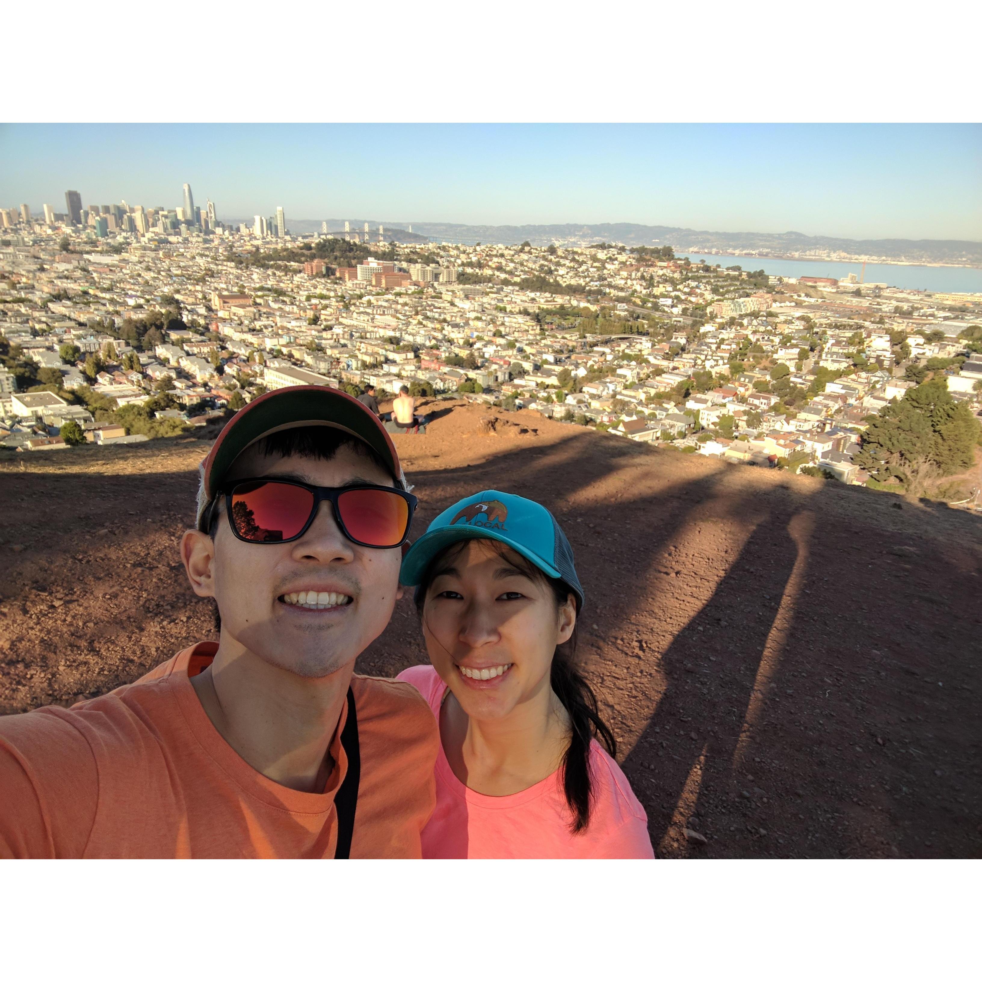 hiking bernal heights!