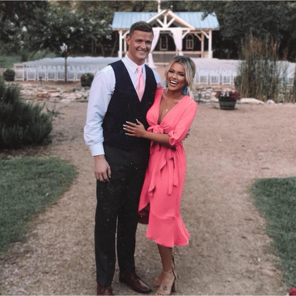 First trip together for a friends wedding in San Antonio, TX.