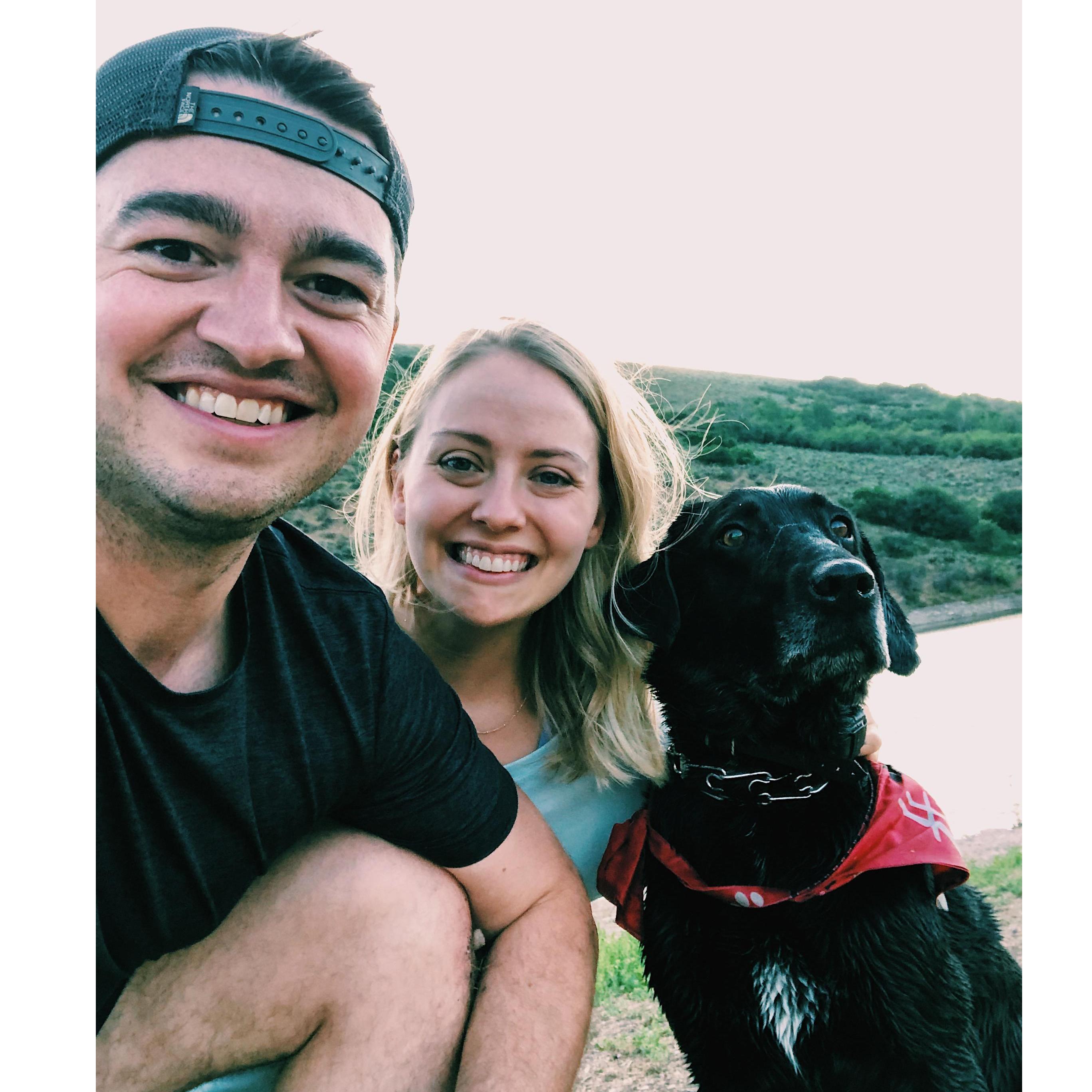 Jordan's birthday camping trip!