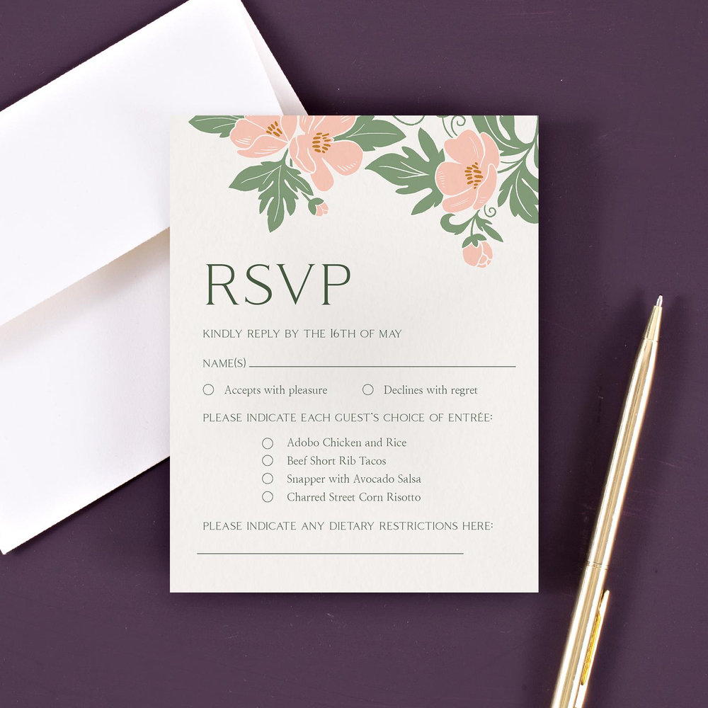 Zola Wedding Invitations - Glenarden Frame
