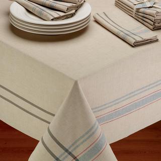 Two Tone French Stripe Napkin, Set of 4