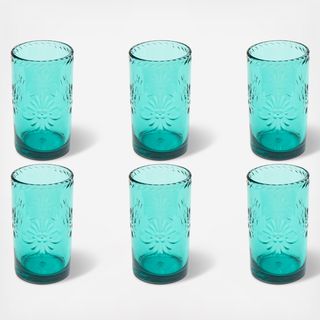 Talavera Acrylic Tumbler, Set of 6