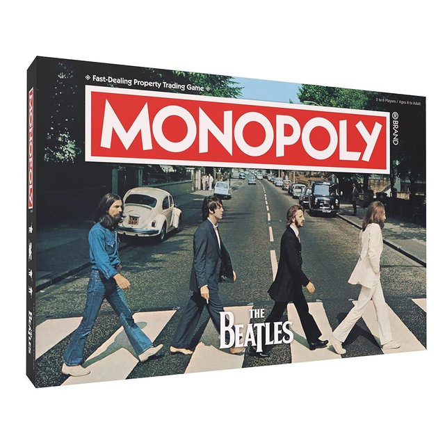 Monopoly: The Beatles, Play as Rocky Raccoon, Maxwell's Silver Hammer, I Am The Walrus & More, Officially Licensed Collectible Game Based on The Beatles Rock Band for 2-6 Players