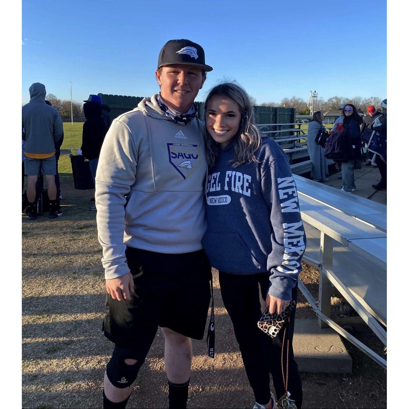 The very FIRST picture we took together.
