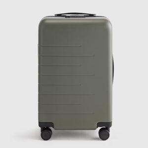 Quince Small Carry-On Suitcase in Olive