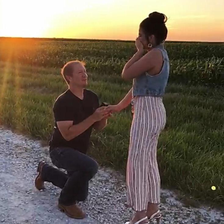 Photos from the night he proposed!