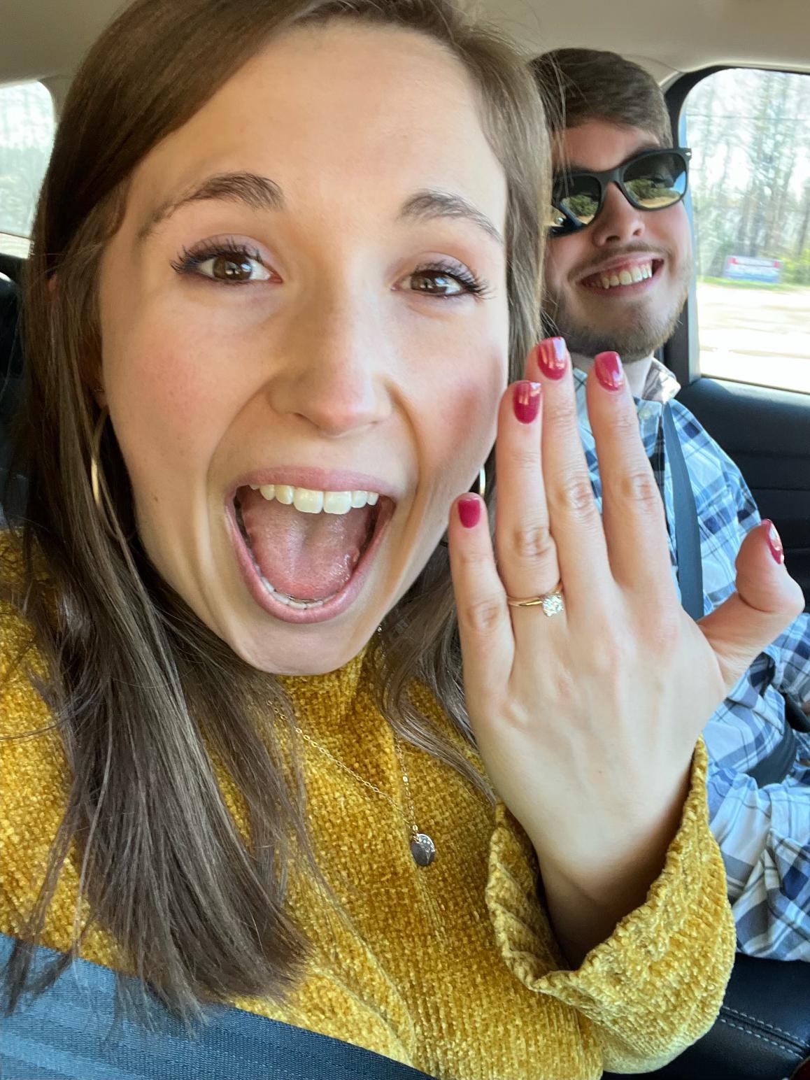 The best selfie! One of the best days ever!
