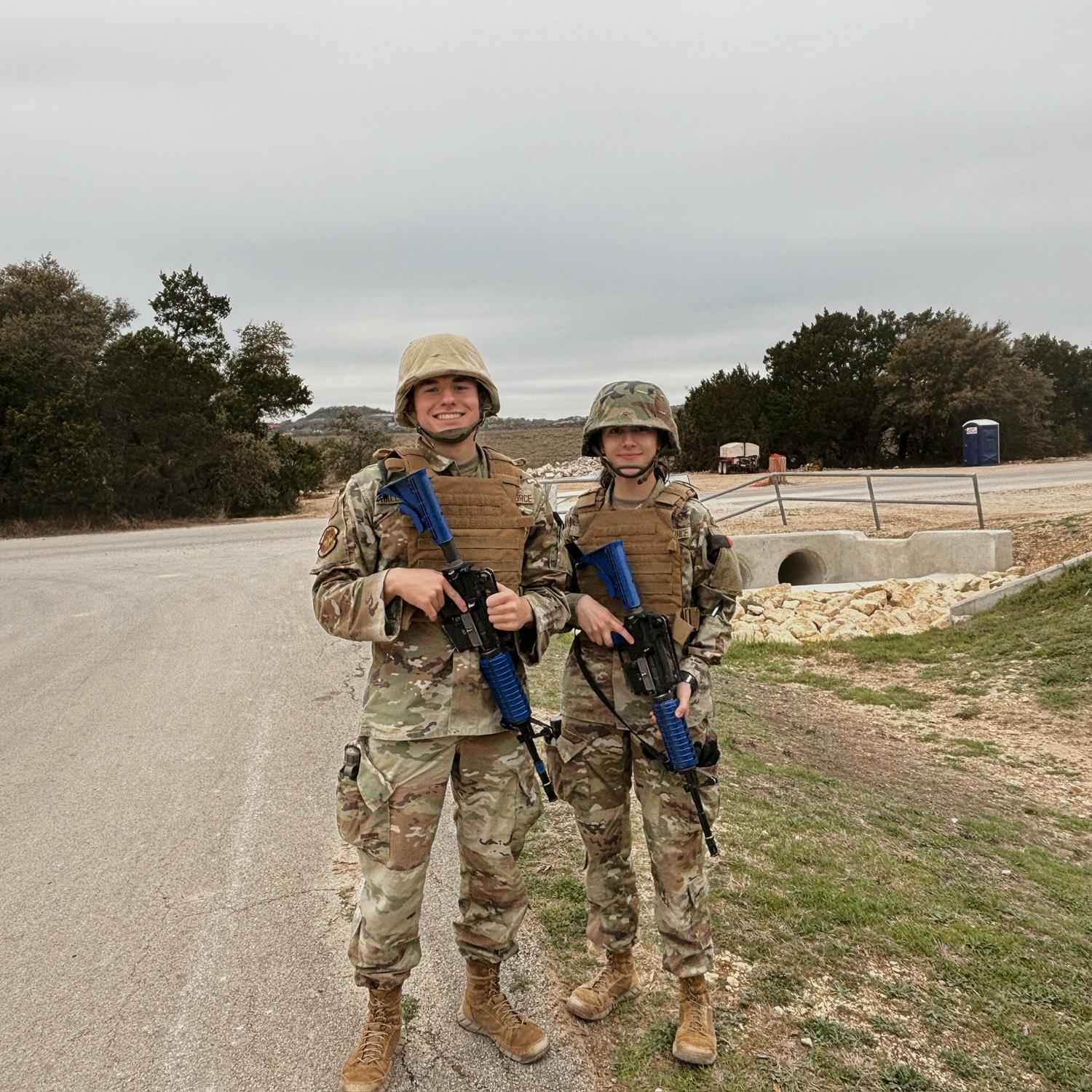 Pharmacy Field training exercise, they didn’t get to shower/bath for 4 days. Louis enjoyed it….
