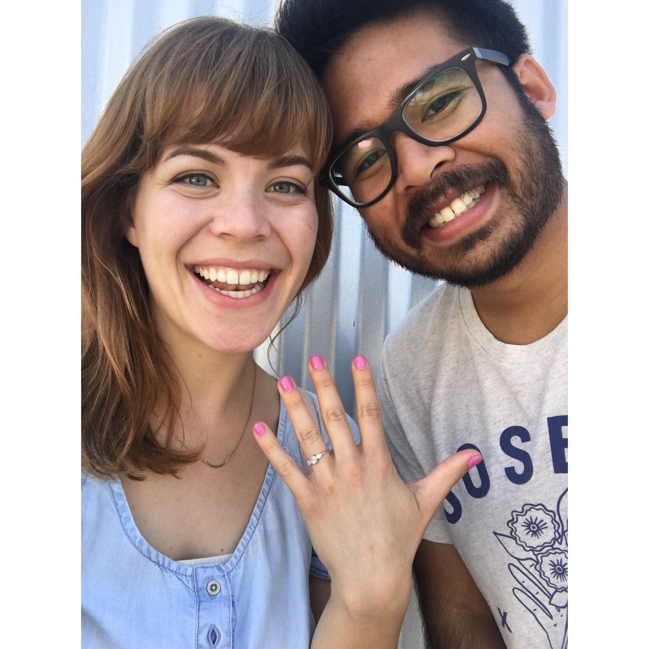 Just engaged! 4-22-2017